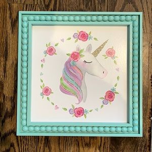 Unicorn Wall Decor. Set of 2.